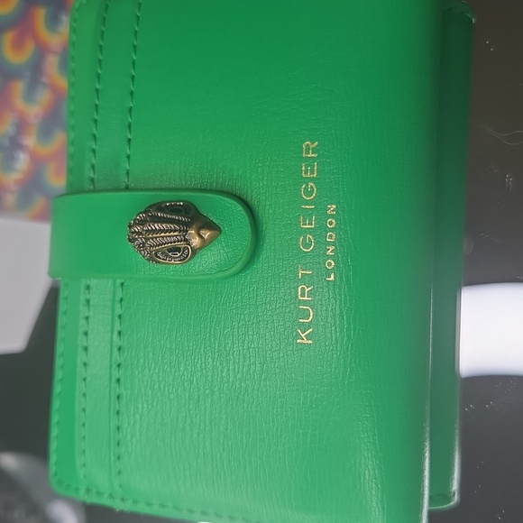 NEW Kurt Geiger Green Wallet - Picture 9 of 9